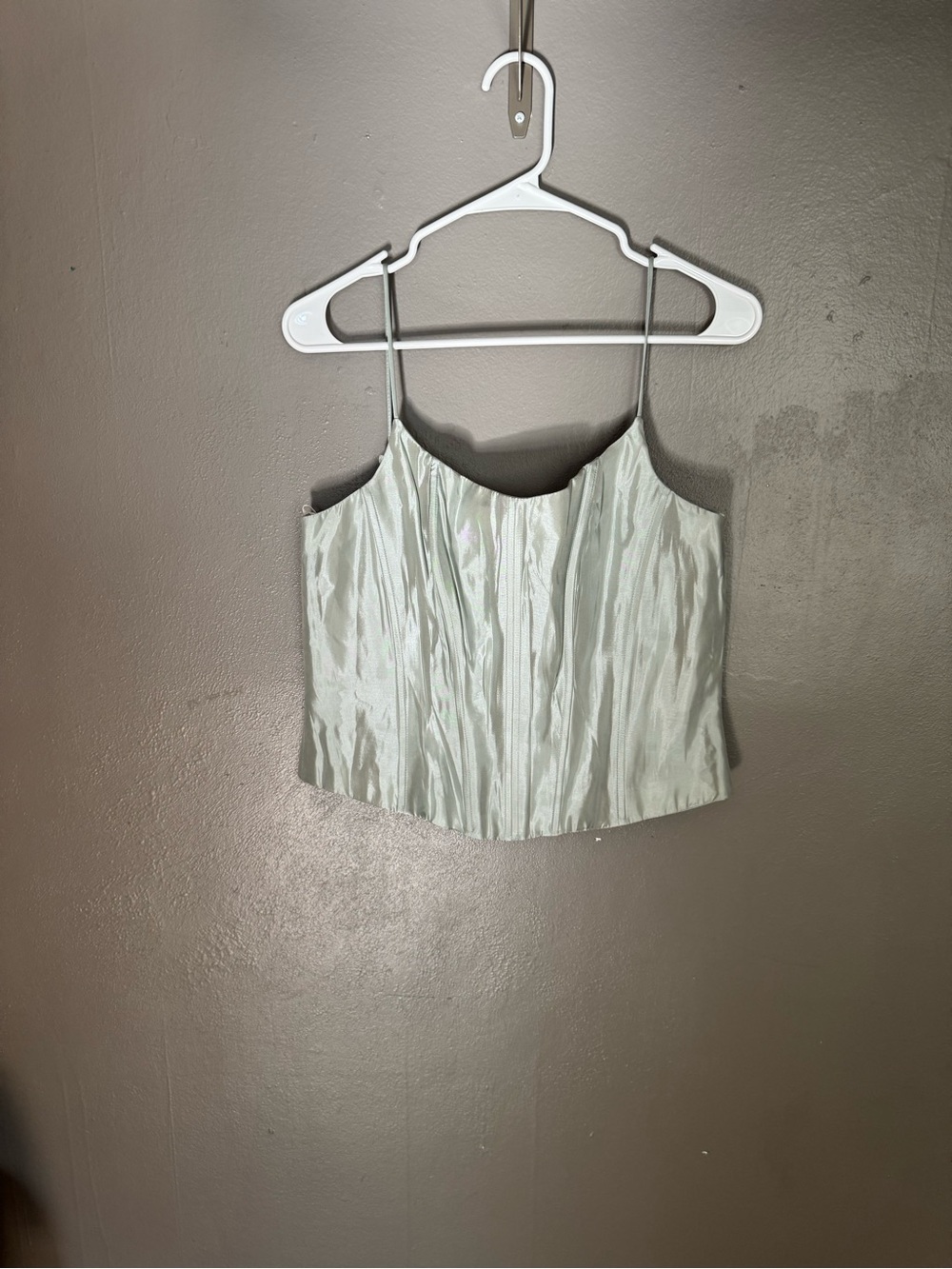 Michaelangelo Satin Corset Top